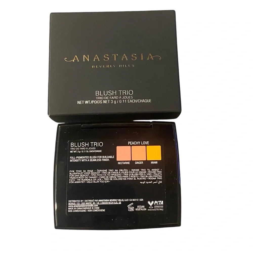 Anastasia Beverly Hills Blush Trio - Peachy Love 3g/.11 Each